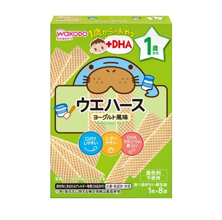 1歲零食+DHA威化酸奶口味