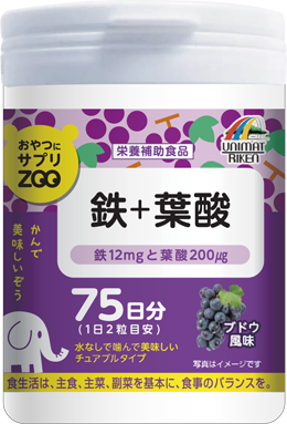 零食補ZOO 鐵+葉酸